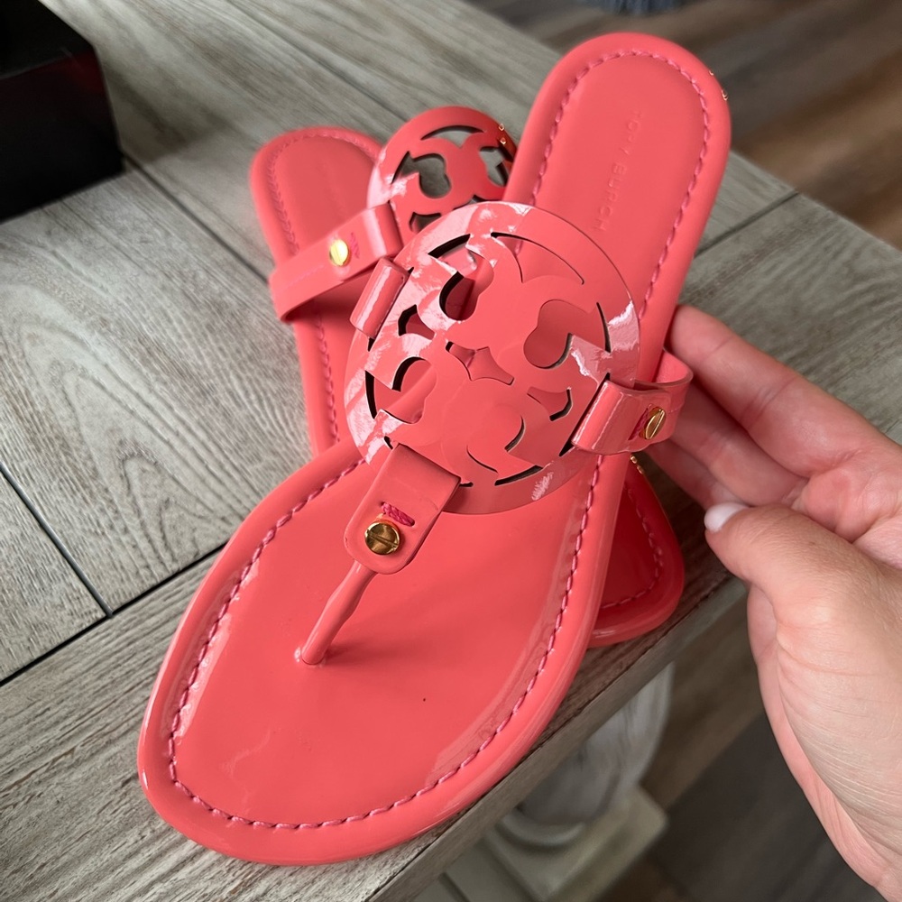 Women's Tory Burch Miller Patent Sandals